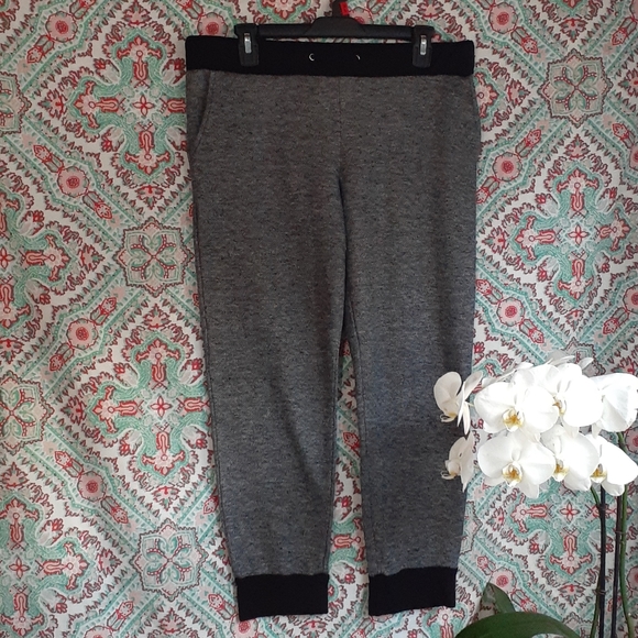 Charlotte Russe Pants - Charlotte Russe Sport Grey Jogger Sweats, Size L